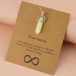 " Charms are Glowing " Friendship Necklace