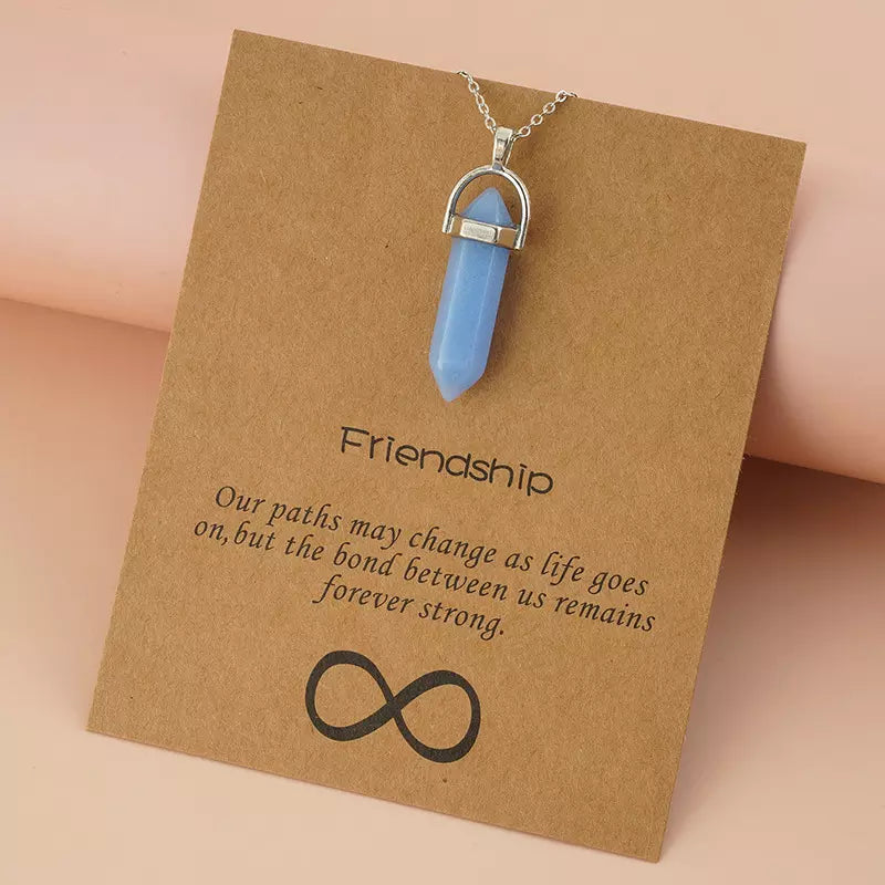 " Charms are Glowing " Friendship Necklace