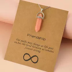 " Charms are Glowing " Friendship Necklace